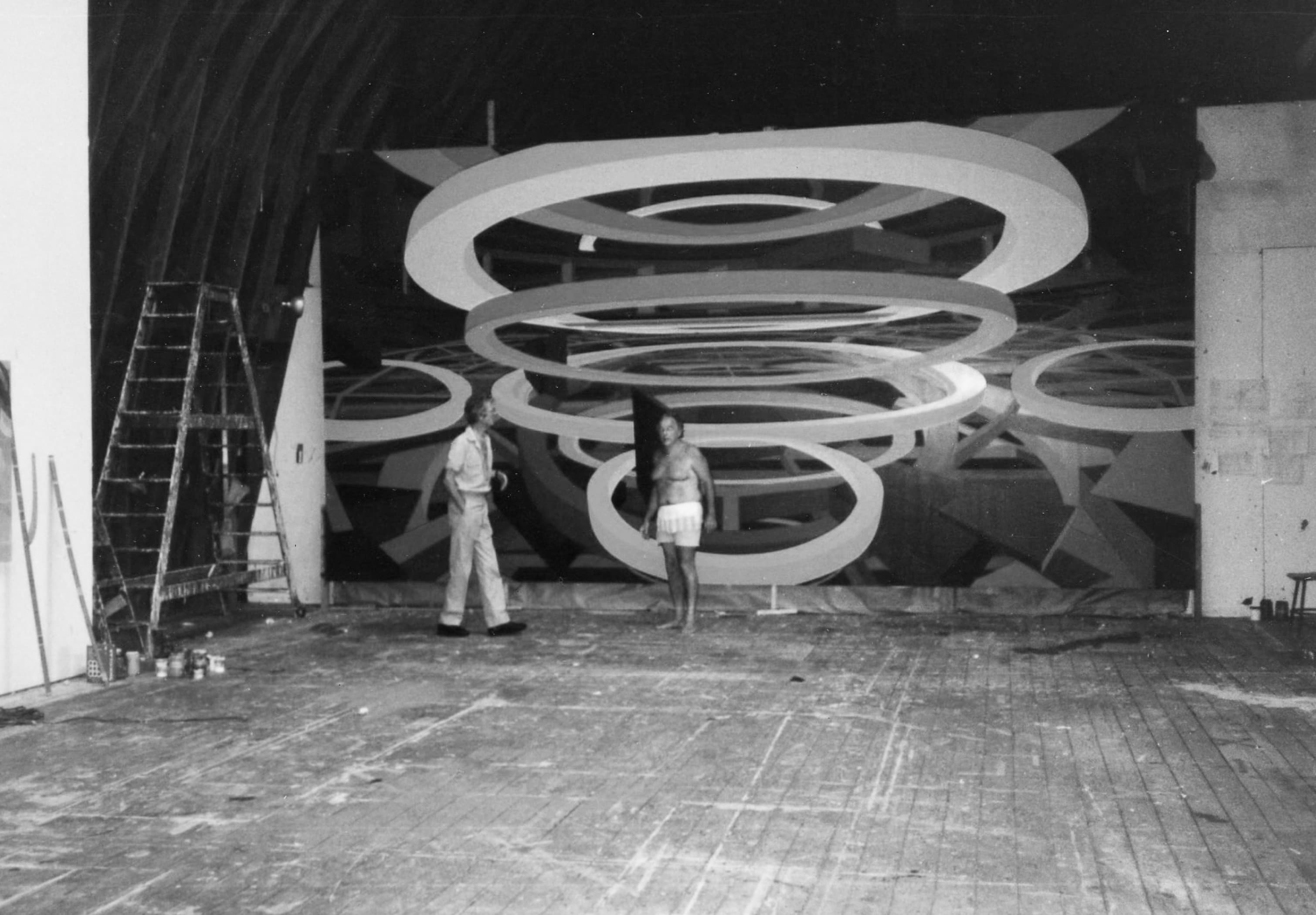 Al Held, The Third Circle, 1986