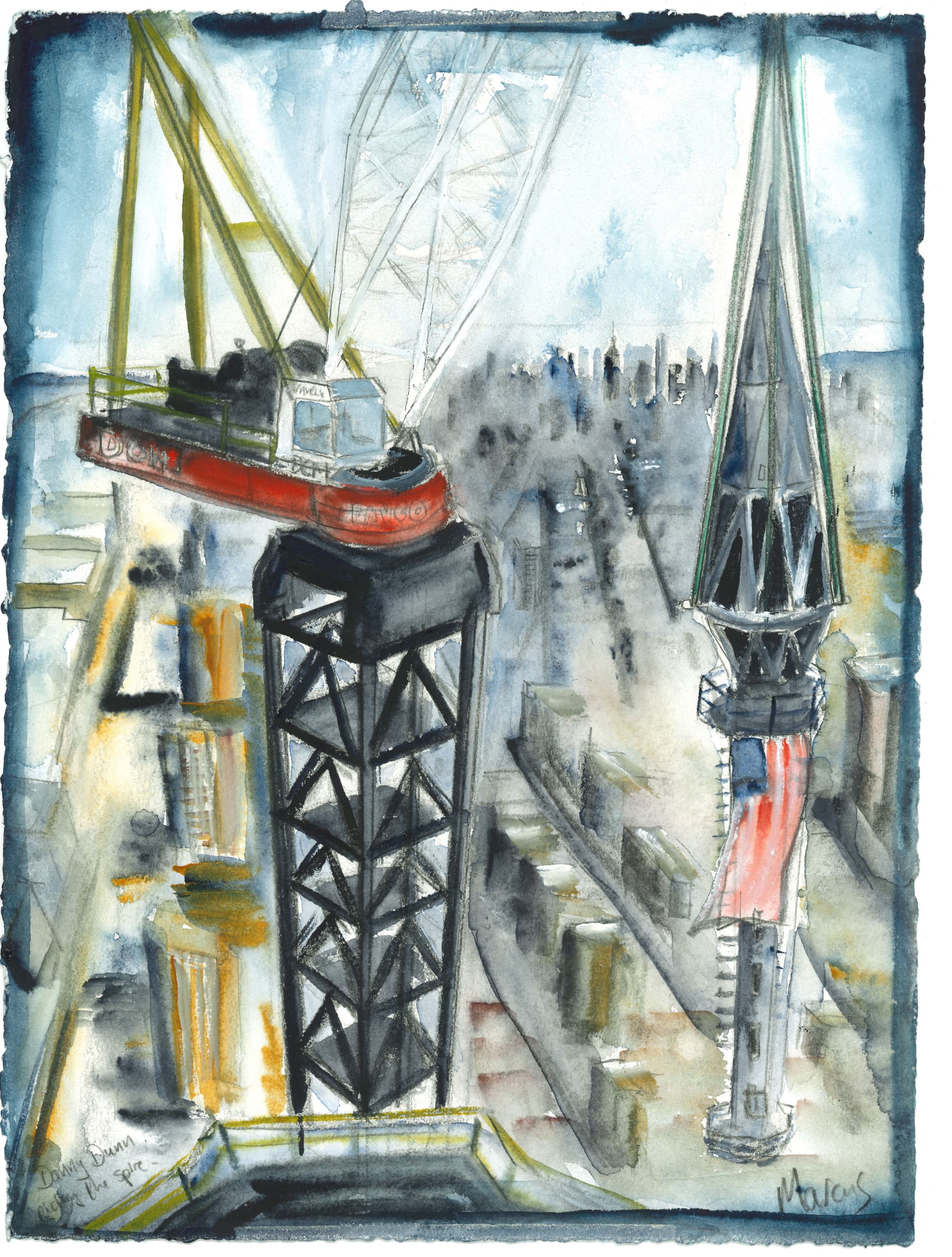 Marcus Robinson, Danny Dunn Picking the Spire, 2013