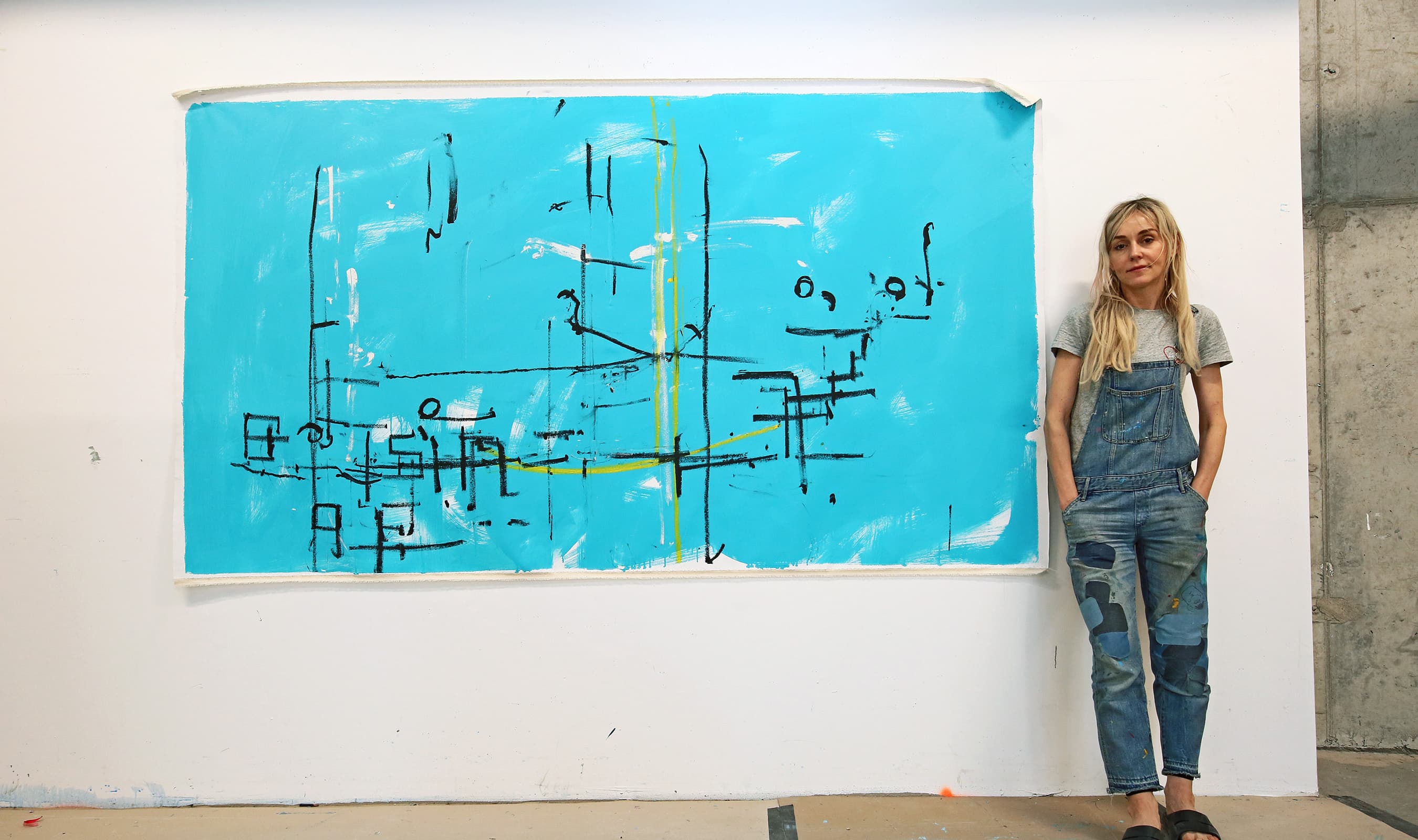 Agnieszka Pilat portrait and artwork